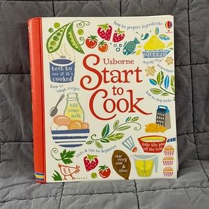 Usborne Start to Cook Book for Kids - Brand New